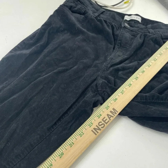 Loft corduroy Pants Womens 29 black 3726 - Picture 9 of 11
